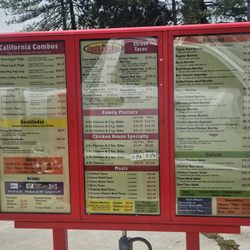 Current menu 07/19/2024