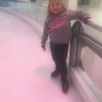 Lloyd Center Ice Rink - On the ice rink holding onto the rail! - Skating Rinks Near Me - Portland, Oregon Lloyd Center Ice Rink - On the ice rink holding onto the rail! - Skating Rinks Near Me - Portland, Oregon