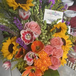 J & J Flowers & Gifts Shop - Stunning arrangement, received as a gift for my birthday!