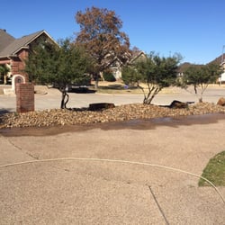 American Landscaping - After picture of flowerbed