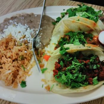 Tacos El Rey - 3 Taco Combination meal. 2 with chorizo and 1 with pork carnitas. - Mexican Near Me - Reno, Nevada Tacos El Rey - 3 Taco Combination meal. 2 with chorizo and 1 with pork carnitas. - Mexican Near Me - Reno, Nevada