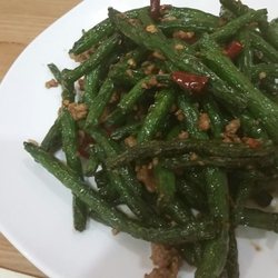 Sam's Kitchen - Dry fried green beans with chilli paste