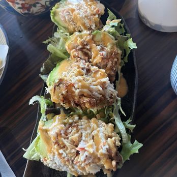 The Koi - Avocado Dragon Ball. Deep fried deliciousness! - Japanese Near Me - Sherwood Park, Alberta The Koi - Avocado Dragon Ball. Deep fried deliciousness! - Japanese Near Me - Sherwood Park, Alberta