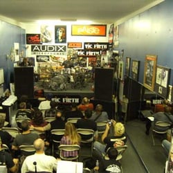 Fuentech Drum School - During a clinic