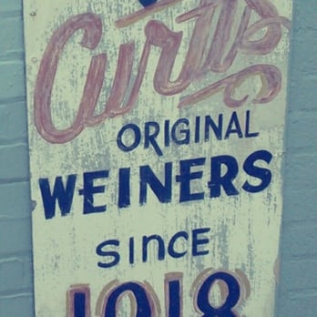 Curtis Famous Weiners - Exterior signage. Serving dogs since WW1. - Hot Dogs Near Me - Cumberland, Maryland Curtis Famous Weiners - Exterior signage. Serving dogs since WW1. - Hot Dogs Near Me - Cumberland, Maryland