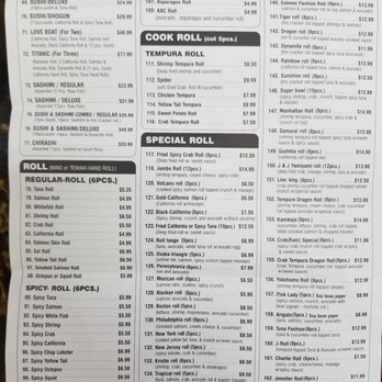 J & J Sushi - Menu - March 2021 - Sushi Bars Near Me - North Arlington, New Jersey