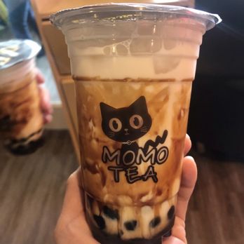 MoMo Tea - Brown sugar milk tea medium size - Bubble Tea Near Me - East Lansing, Michigan MoMo Tea - Brown sugar milk tea medium size - Bubble Tea Near Me - East Lansing, Michigan