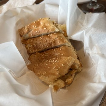 Loui's Kouzina - Garlic bread (not the normal style) - Cafes Near Me - Markham, Ontario Loui's Kouzina - Garlic bread (not the normal style) - Cafes Near Me - Markham, Ontario