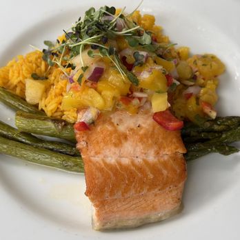 Concord's Colonial Inn - Pan Seared Salmon - Hotels Near Me - Concord, Massachusetts