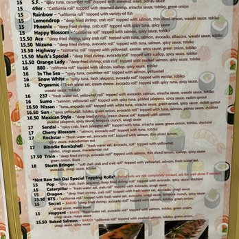 Sen Dai Sushi - Menu - Japanese Near Me - Milpitas, California Sen Dai Sushi - Menu - Japanese Near Me - Milpitas, California