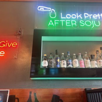 Rice Junky - Neon lights Interior - Pubs Near Me - Santa Clara, California