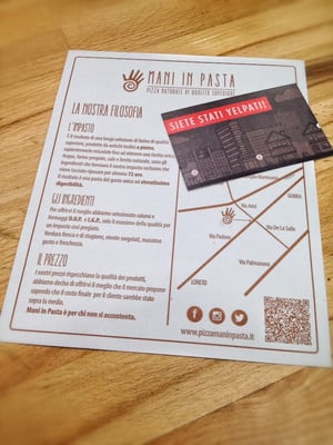 Menu photo 4 Mani in Pasta Milan, MI Menu photo 4 Mani in Pasta Milan, MI