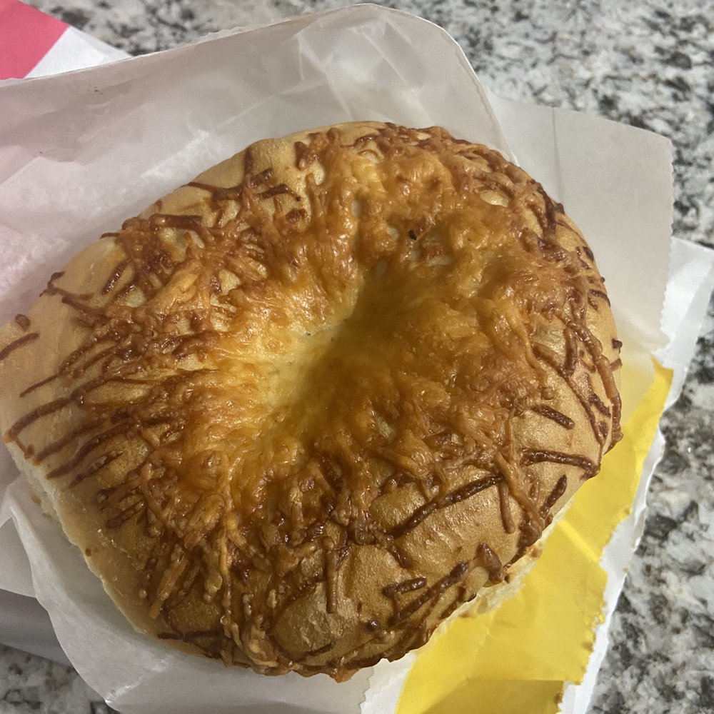 Love Bug's Bakery - Asiago bagel - Donuts Near Me - Melbourne, Florida