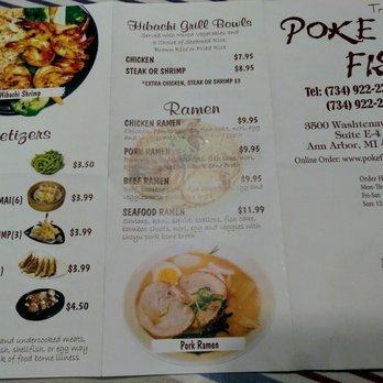 Poke Fish - Poke Near Me - Ann Arbor, Michigan