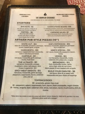 Menu photo 7 The Growler Exchange San Antonio, TX Menu photo 7 The Growler Exchange San Antonio, TX