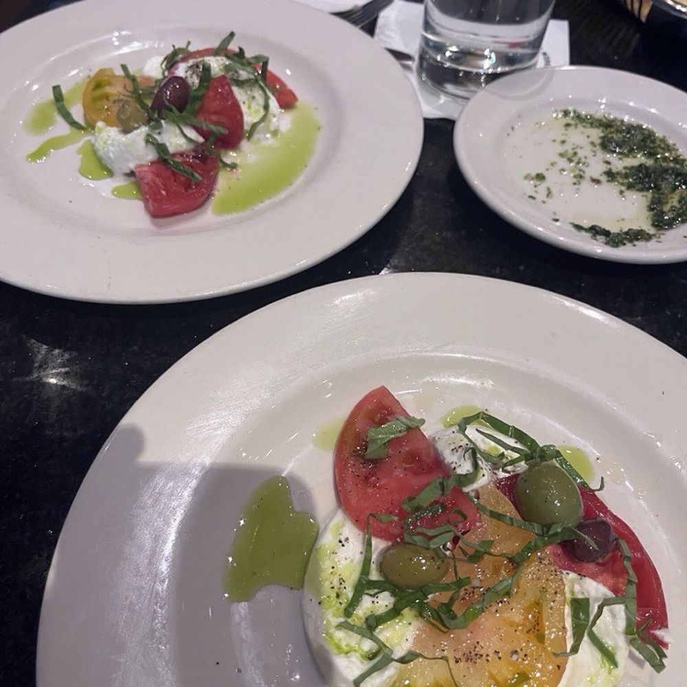 Palio - Heirloom tomato burrata - Italian Near Me - San Francisco, California Palio - Heirloom tomato burrata - Italian Near Me - San Francisco, California