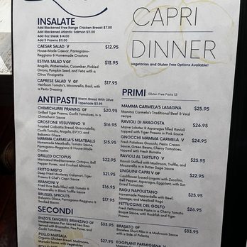 Locanda Capri - Menu - Italian Near Me - Brentwood, California Locanda Capri - Menu - Italian Near Me - Brentwood, California