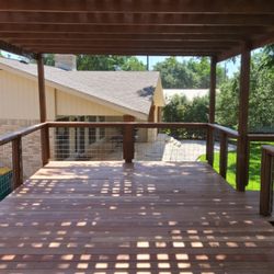 Custom wide handrails for comfort