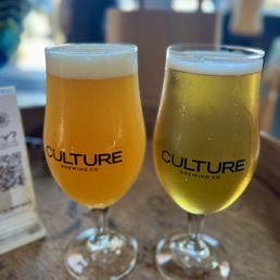 Coastal Hazy IPA and La Cervesa Coastal Hazy IPA and La Cervesa