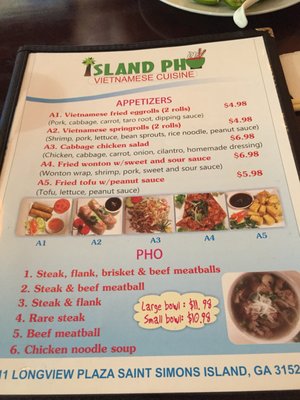 Menu photo 3 Island Pho & Bubble Tea St Simons Island, GA Menu photo 3 Island Pho & Bubble Tea St Simons Island, GA