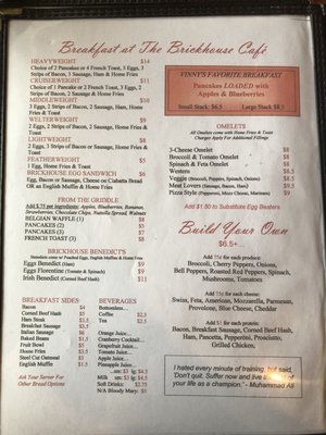 Menu photo 2 Brickhouse Cafe Dedham, MA