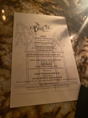 Menu photo 7 The Blind Pig White Plains, NY Menu photo 7 The Blind Pig White Plains, NY