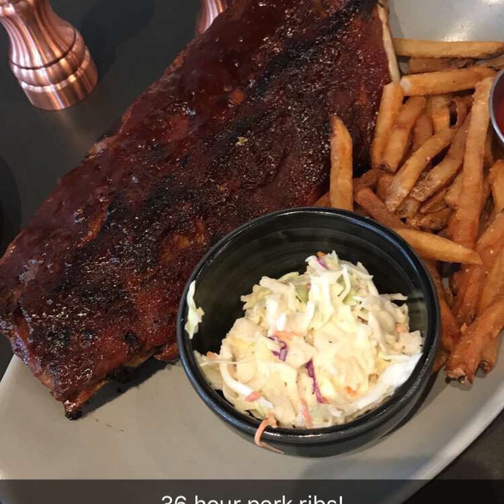 Culinary Dropout - 36 hour pork ribs - New American Near Me - Austin, Texas Culinary Dropout - 36 hour pork ribs - New American Near Me - Austin, Texas