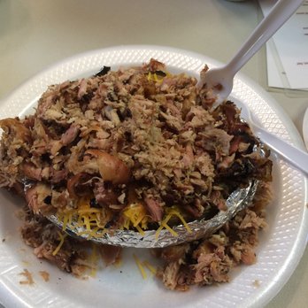 Big Daddy's Real Pit Bar B Que - loaded potato! So yummy - Barbeque Near Me - Enterprise, Alabama Big Daddy's Real Pit Bar B Que - loaded potato! So yummy - Barbeque Near Me - Enterprise, Alabama