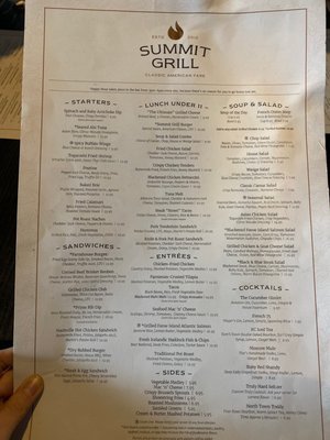Menu photo 5 Summit Grill Gladstone, MO