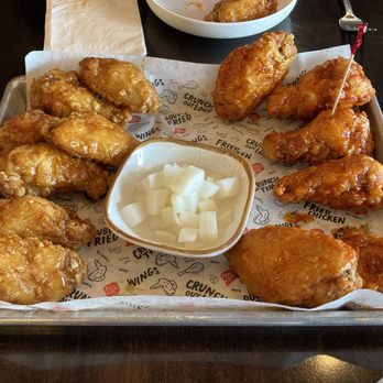 Bonchon San Jose - Blossom Hill Rd - half half wings - Chicken Wings Near Me - San Jose, California Bonchon San Jose - Blossom Hill Rd - half half wings - Chicken Wings Near Me - San Jose, California