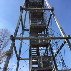 Timm's Hill County Park - It's a long way up!