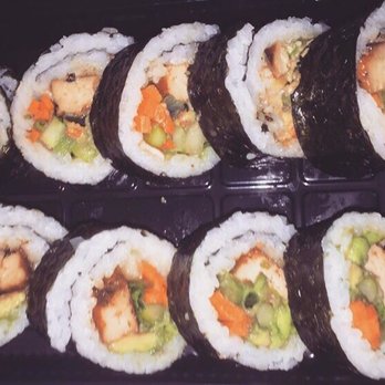 FUSIAN - Veggie roll . Tofu , carrots , avocado , asparagus , & green onion - Sushi Bars Near Me - Beavercreek, Ohio FUSIAN - Veggie roll . Tofu , carrots , avocado , asparagus , & green onion - Sushi Bars Near Me - Beavercreek, Ohio