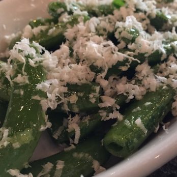 Lost & Found - Summer menu: snap peas and grated horseraddish - New American Near Me - Albany, New York