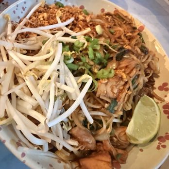 Pink Tiger - PadThai with a little bit of chicken ($10 extra) - Asian Fusion Near Me - Washington, DC, District of Columbia Pink Tiger - PadThai with a little bit of chicken ($10 extra) - Asian Fusion Near Me - Washington, DC, District of Columbia