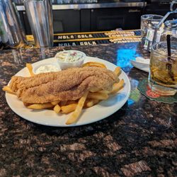 Catfish and a drink
