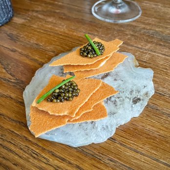 Hestia - Mille feuille, creme fraiche, kaluga caviar - New American Near Me - Austin, Texas Hestia - Mille feuille, creme fraiche, kaluga caviar - New American Near Me - Austin, Texas