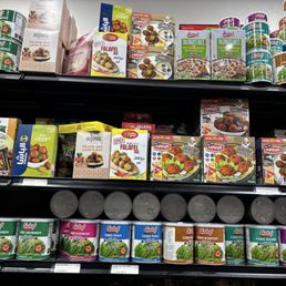Spices and canned food