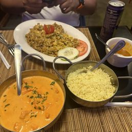 Butter Chicken Curry Cheese and Choice of Meat Kottu Roti