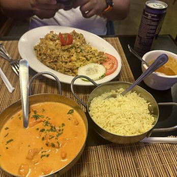 Cinnamon Grill - Butter Chicken Curry Cheese and Choice of Meat Kottu Roti - Asian Fusion Near Me - New London, Connecticut