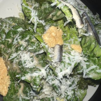 Double Zero Pie & Pub - ØØ CAESAR Little Gem, Salsa Verde, Lemon Vinaigrette, Capers, Fresh Dill, Parmesan Frico, Grated Parmesan, Italian White Anchovies $15.00 - Pizza Near Me - Las Vegas, Nevada