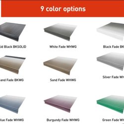 Tally Ho Services RV Repair - Awning color options