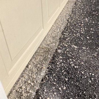 Villegas Landscaping - Over salting that has led to damaged concrete - Snow Removal Near Me - Fishkill, New York