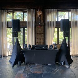 DJ Brock & Steele Weddings - Dance Setup - West Shore Cafe & Inn