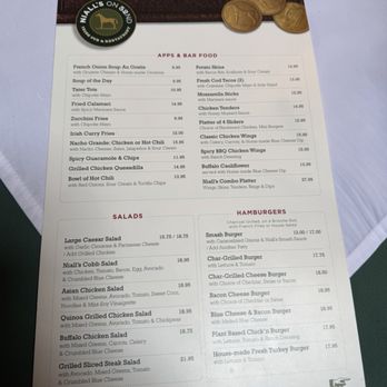 Niall's - Menu - Pubs Near Me - New York, New York Niall's - Menu - Pubs Near Me - New York, New York