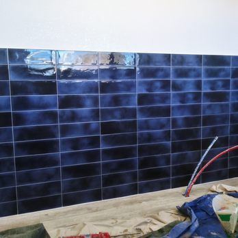 Top Flight Tile - blue tiles on the wall - Flooring Near Me Top Flight Tile - blue tiles on the wall - Flooring Near Me