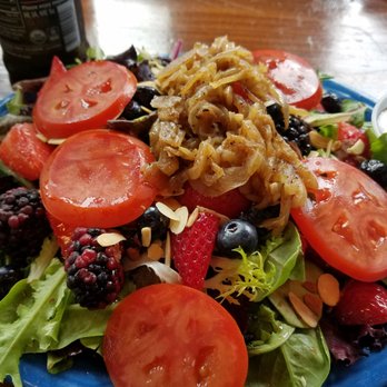 The Barn - The prettiest salad I have laid eyes on. - Burgers Near Me - Half Moon Bay, California The Barn - The prettiest salad I have laid eyes on. - Burgers Near Me - Half Moon Bay, California