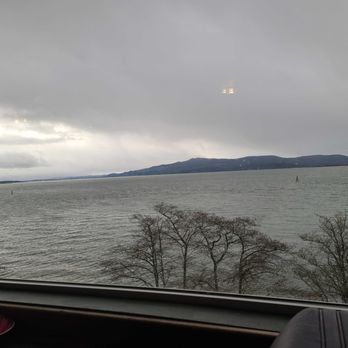 Pirate's Cove Restaurant - View of the bay from our table - Seafood Near Me - Garibaldi, Oregon Pirate's Cove Restaurant - View of the bay from our table - Seafood Near Me - Garibaldi, Oregon