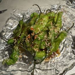 Shishito peppers