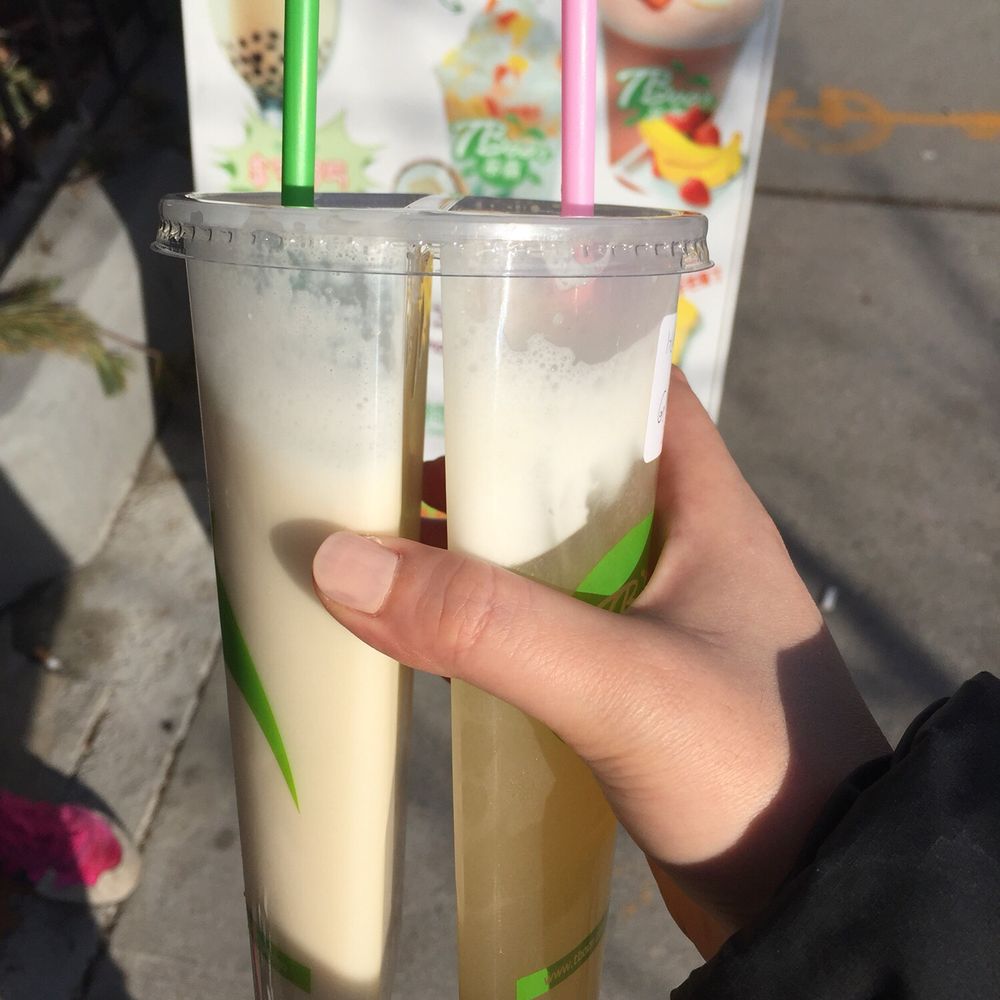 Tbaar - Split cup - Bubble Tea Near Me - Brookline, Massachusetts