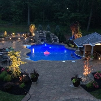 A-Tech Landscape Design - a pool and patio - Landscaping Near Me - South Plainfield, New Jersey A-Tech Landscape Design - a pool and patio - Landscaping Near Me - South Plainfield, New Jersey